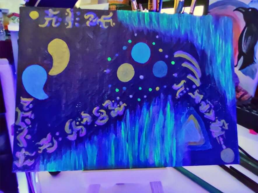 light language painting